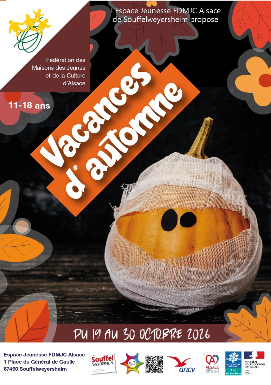 Vacances d'automne 2026